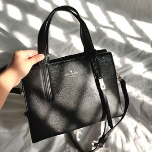 Kate Spade New York Grey Street Dominique Satchel Crossbody Shoulder Bag